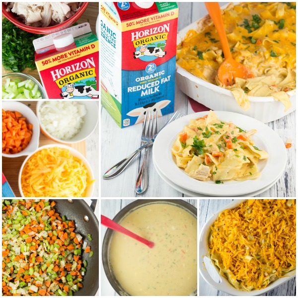cheesy turkey noodle casserole 5