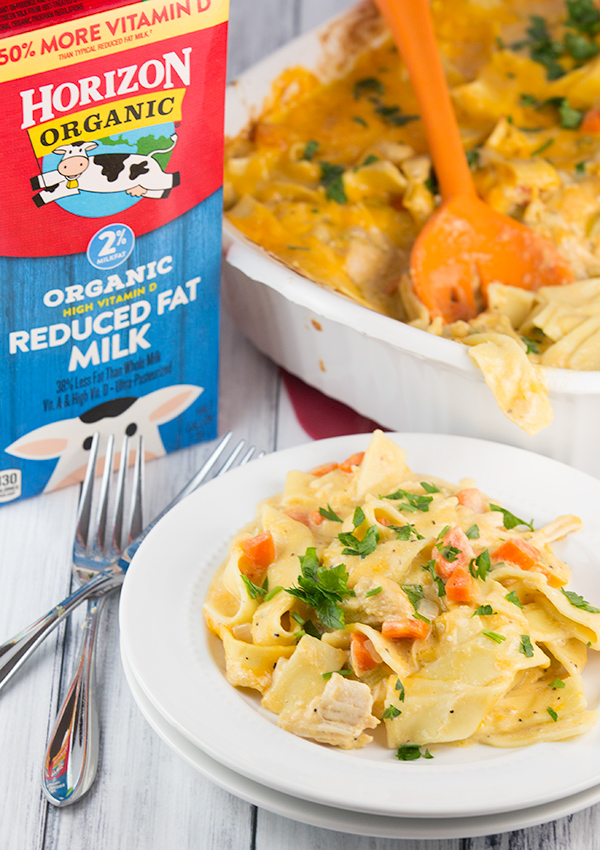 cheesy turkey noodle casserole 4