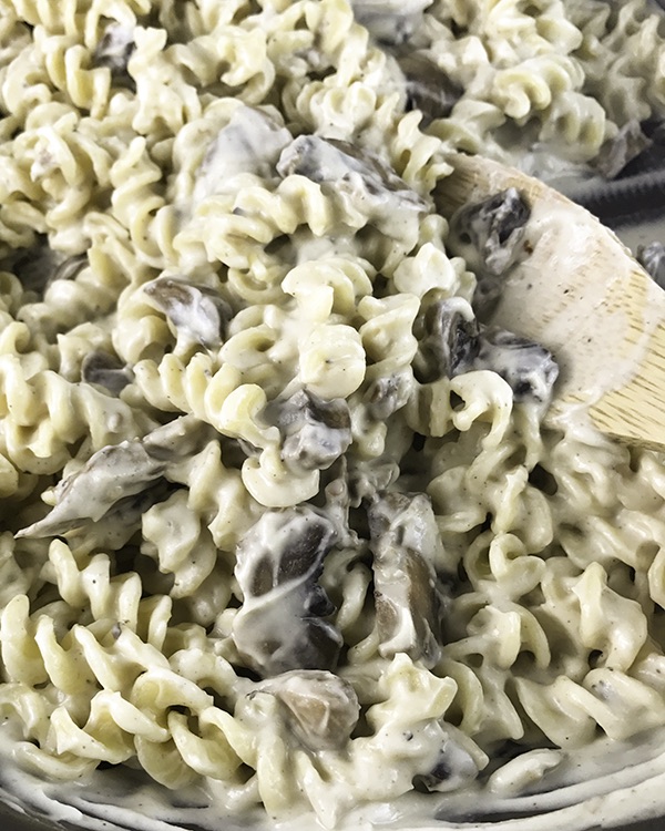 easy vegan mushroom alfredo 5