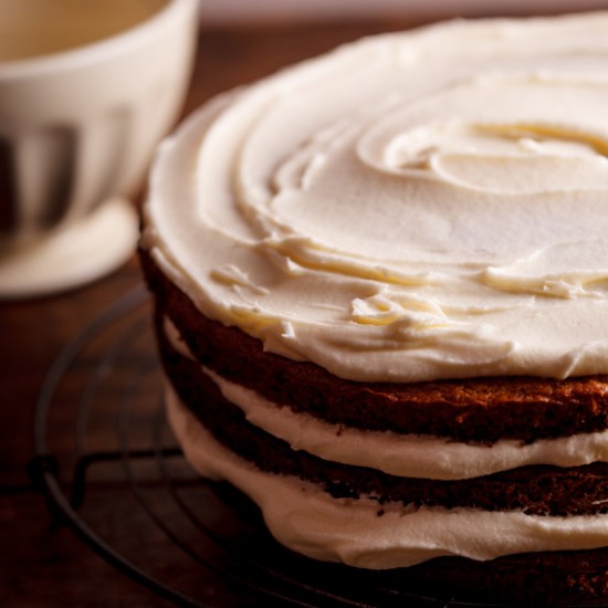 Pumpkin carrot cake
