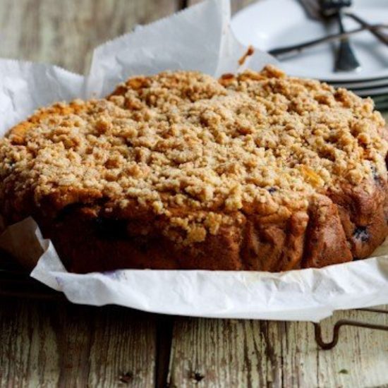Ina Garten's Blueberry crumb cake