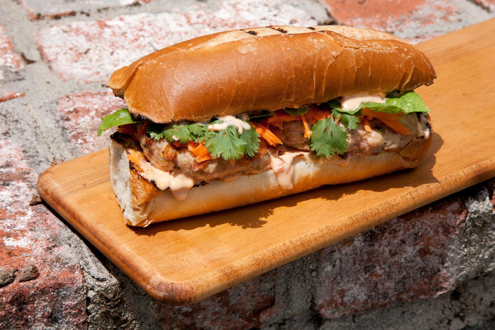 Banh Mi Chicken Burger