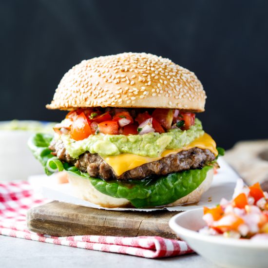 Mexican cheeseburgers