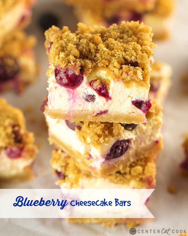 Blueberry cheesecake bars 6