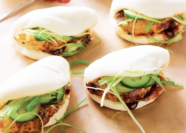 Chinese Roast Chicken Buns