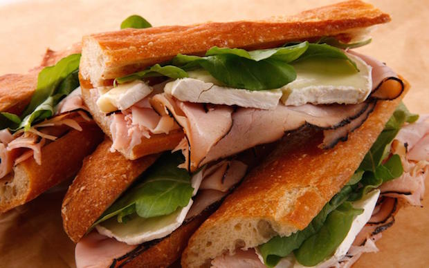 Ham Camembert Sandwich