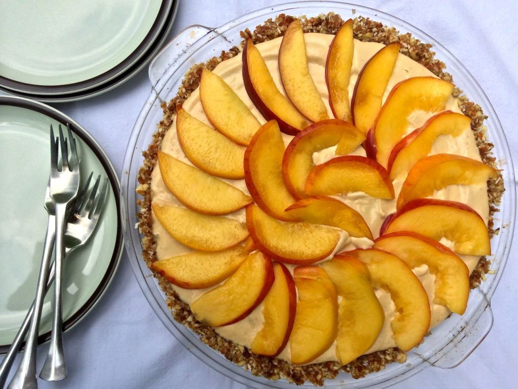 Peach Cream Pie