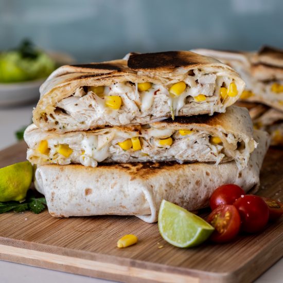 Easy chicken corn crunchwraps