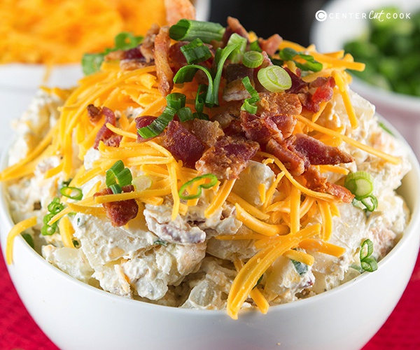 Loaded baked potato salad 5