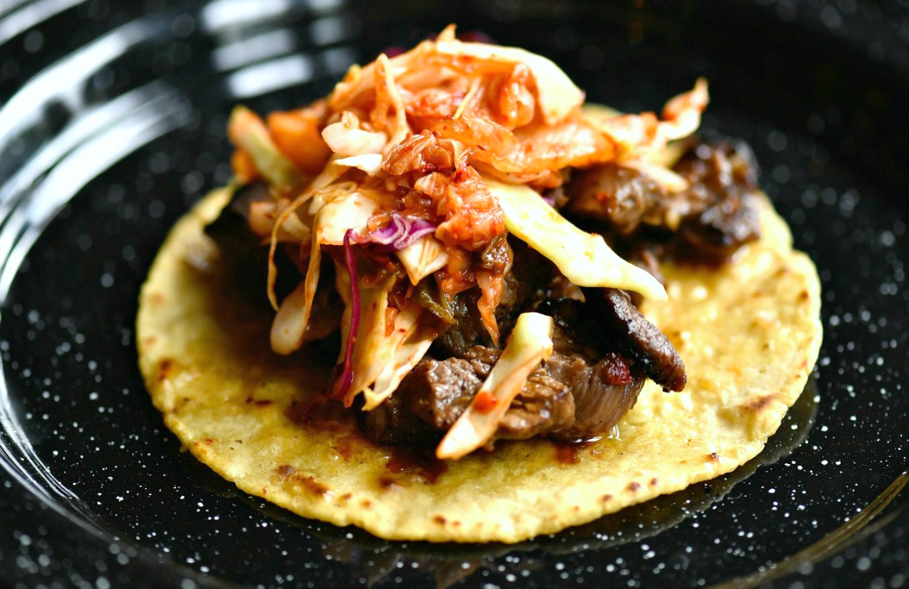 Rojo Gusano-Ravenswood Korean BBQ Taco