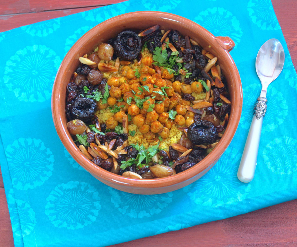 Moroccan Couscous Chicken with Moroccan Spices
