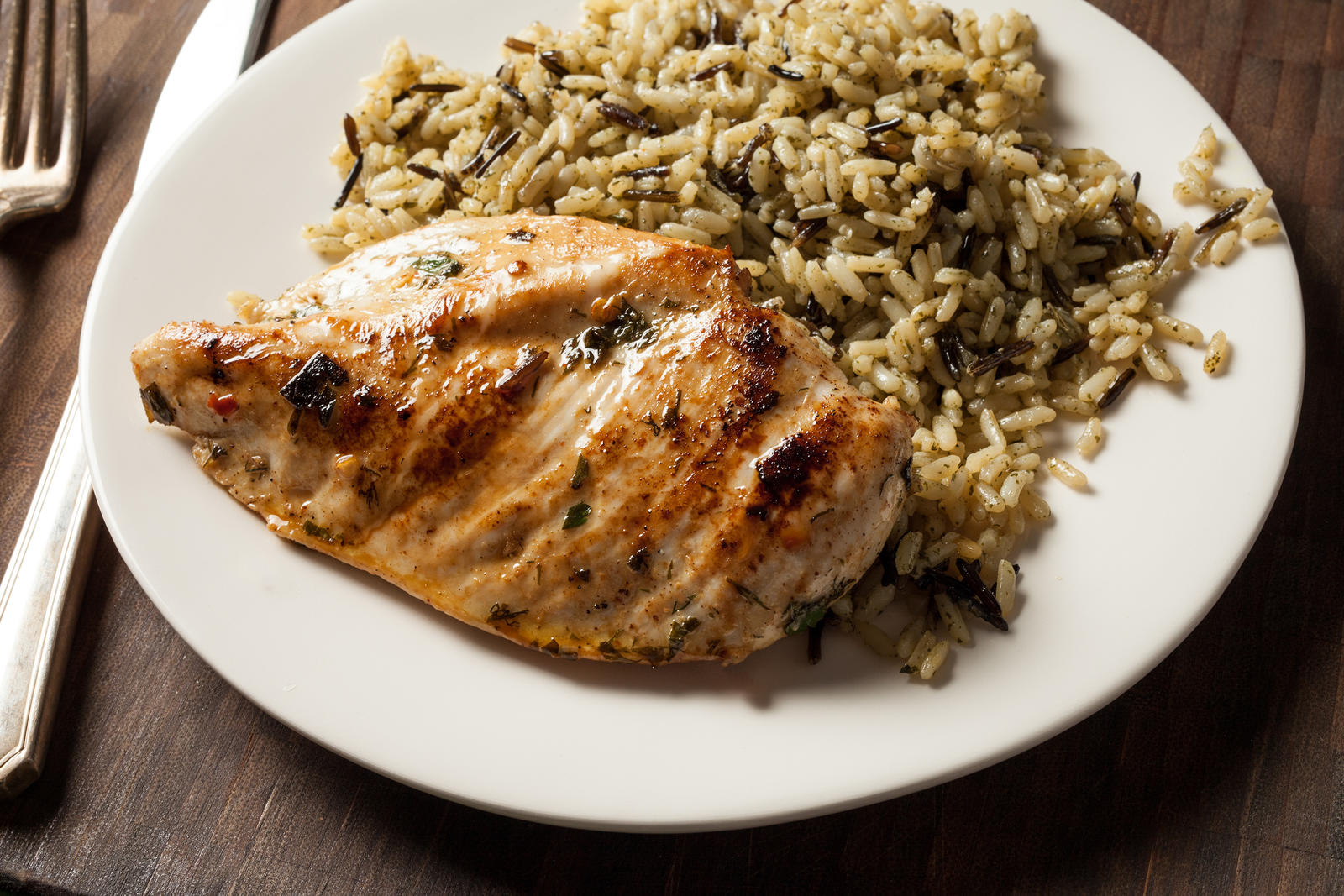 Grilled Chicken Breasts with Easy Lemon Marinade