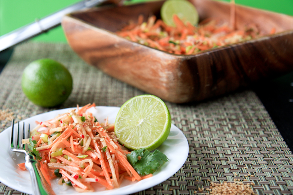 Cilantro Lime Sweet Potato Slaw