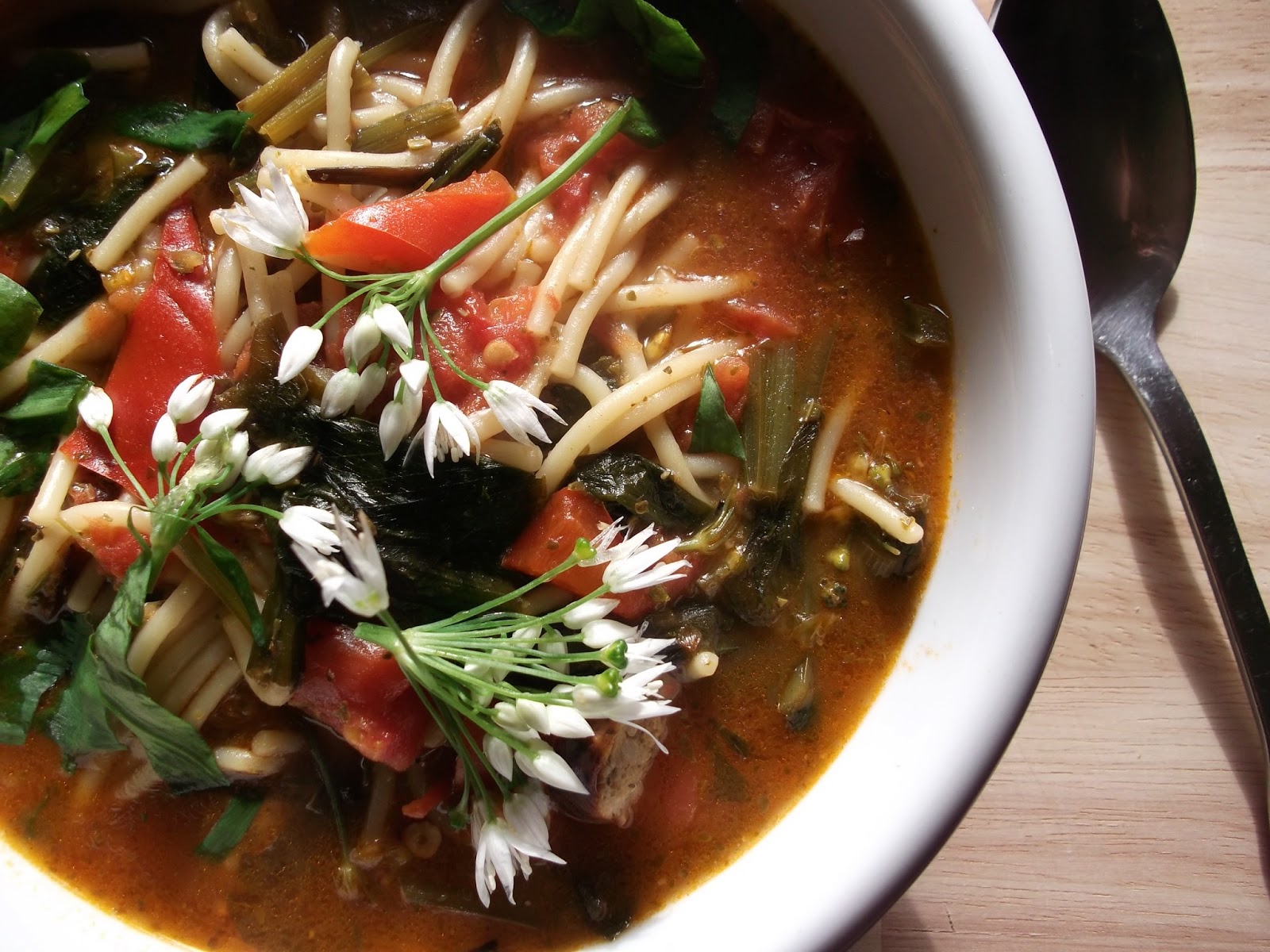 minestrone garlic 003