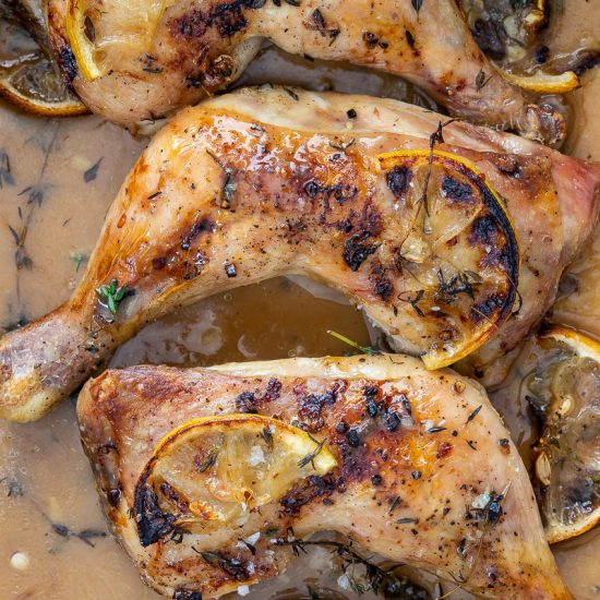 Easy baked lemon chicken