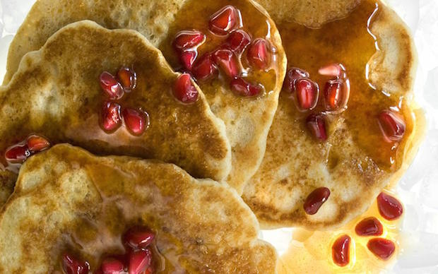 Whole Wheat Oat Pancakes