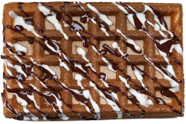 Churro-Style Waffles