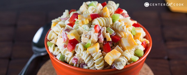Creamy Cheddar Pasta Salad