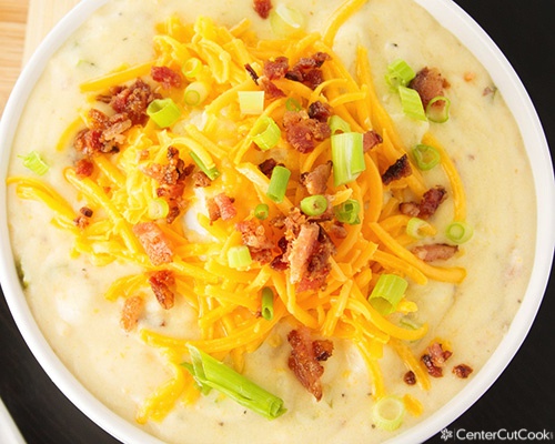 Loaded baked potato soup 3