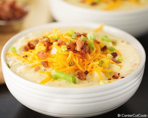Loaded baked potato soup 4