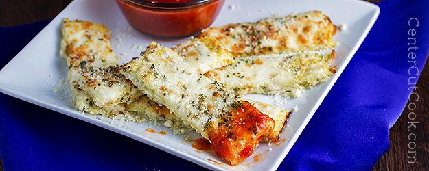 Cheesy Cauliflower "Bread" Sticks