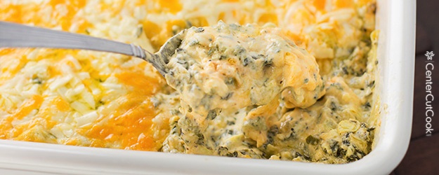 Warm Spinach Artichoke Dip