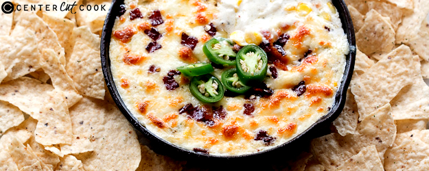 Cheesy Bacon Jalapeno Corn Dip