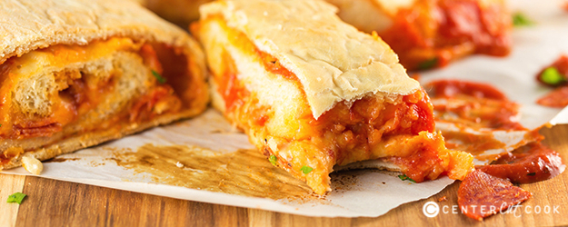 Pepperoni Pizza Bread Roll-Up