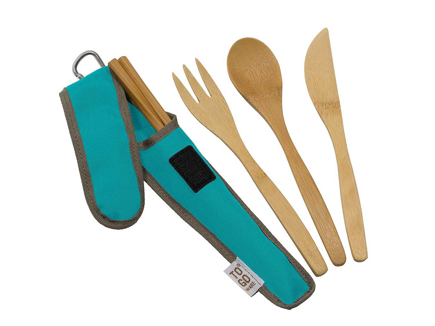 Swap single-use plastic utensils for this handy reusable set and do the planet a big favor.