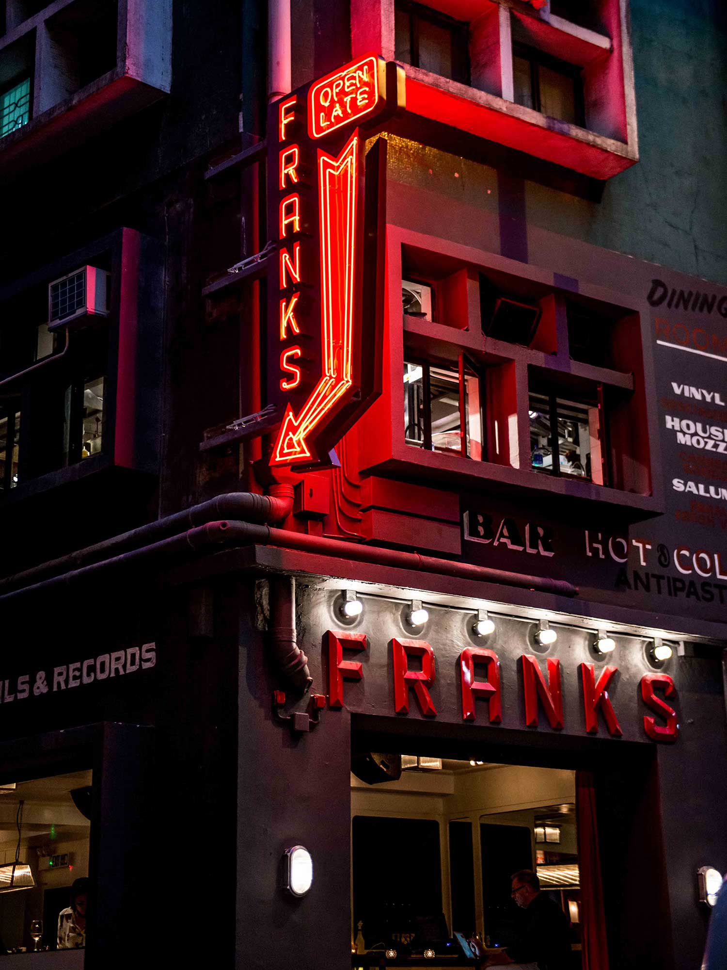 Darling’s newest restaurant Frank’s opened in early 2019.