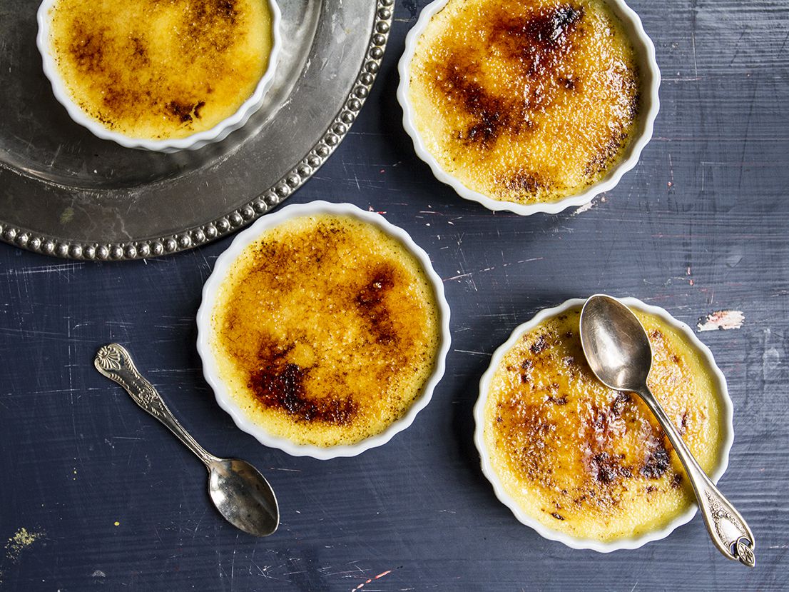 Beating egg yolks with sugar until pale and fluffy is the key to the smooth texture in this rich, classic French dessert. Get the recipe for <a href="https://www.saveur.com/creme-brulee/">Crème Brûlée</a>