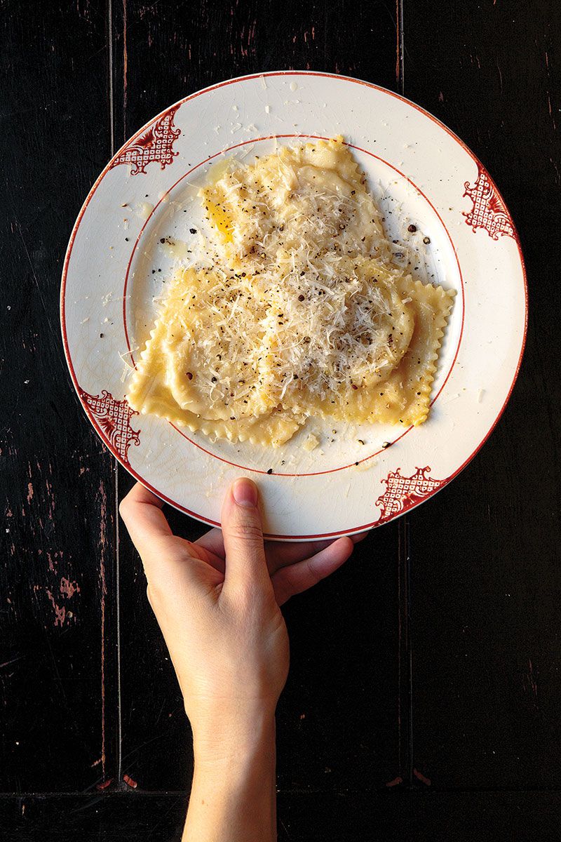 Nothing says love like homemade pasta. Lidia Bastianich's recipe mixes tender, sweet Bartlett pears with sharp pecorino and creamy mascarpone to make a rich filling for ravioli.<a href="https://www.saveur.com//article/recipes/cacio-e-pere-pear-and-cheese-ravioli">Get the recipe for Pear and Cheese Ravioli</a>