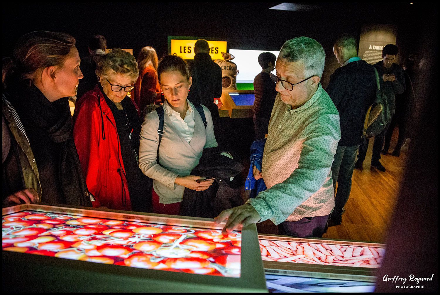 Many exhibits employ vivid touchscreens, though the material is light on substance.