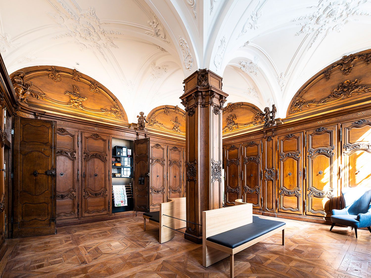 The Hôtel-Dieu underwent an impeccable renovation ahead of the center’s opening.