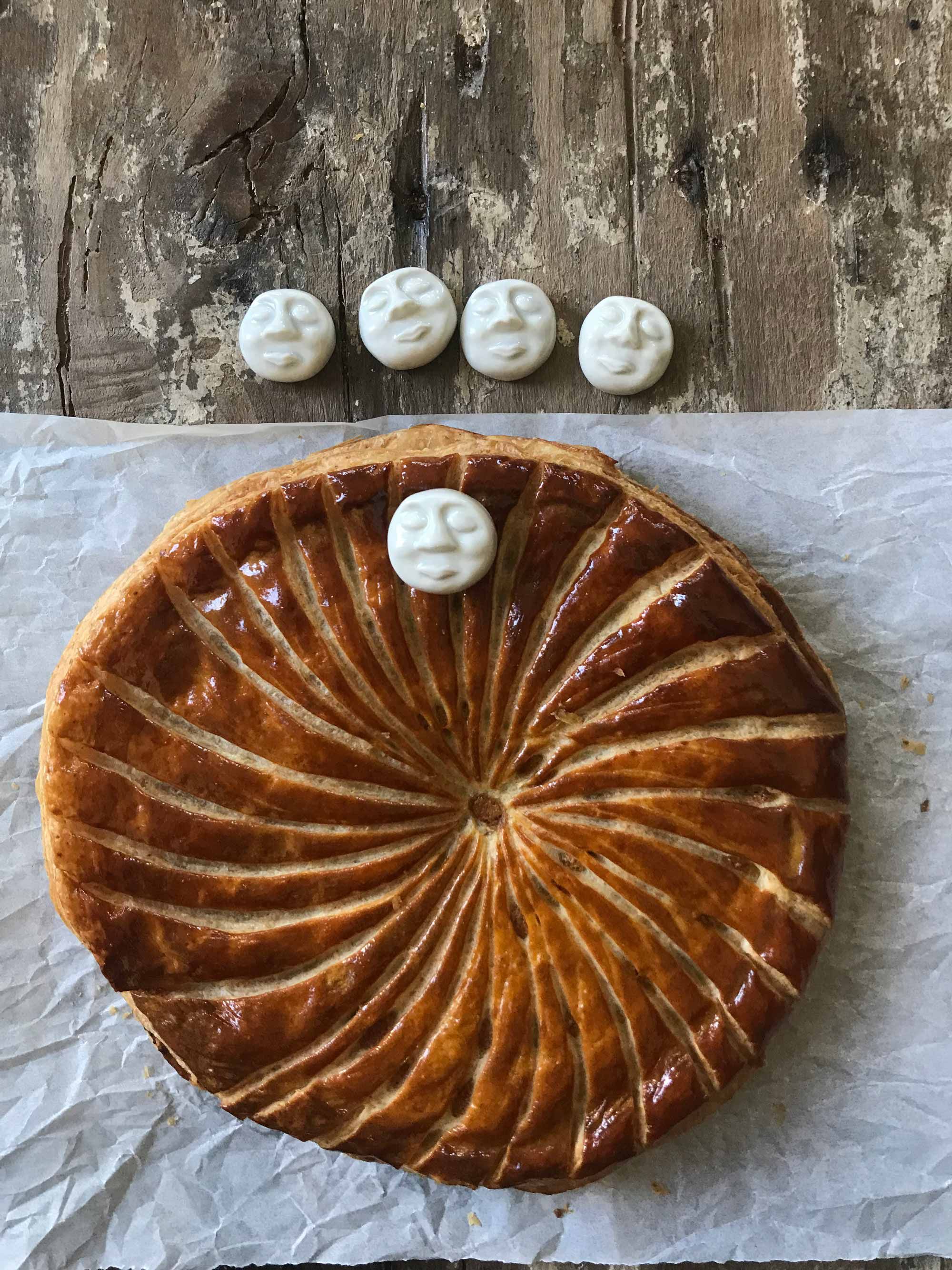Balzebre began making Levee’s Queen Cakes three years ago, while still running her pop-up operation out of the kitchen at Mosquito Supper Club. Ceramicist Jackie Brown was working in a studio next door and offered to craft the charms.