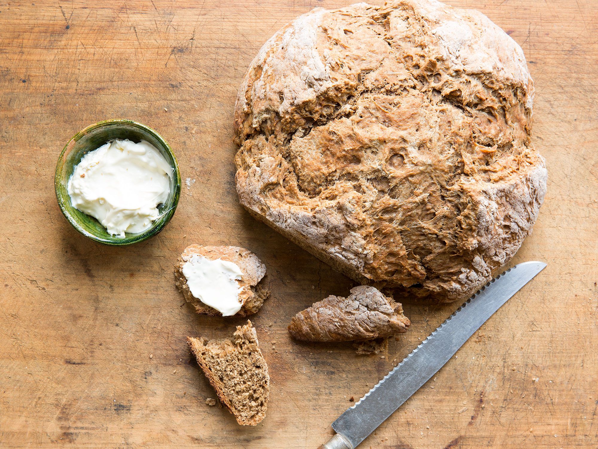 Espresso powder adds a jolt to this sleepy soda bread. We love it as toast for a breakfast sandwich or to mop up rich sauces alongside a dinner roast. <a href="https://www.saveur.com/irish-coffee-soda-bread-recipe">Get the recipe for Irish Coffee Soda Bread</a>
