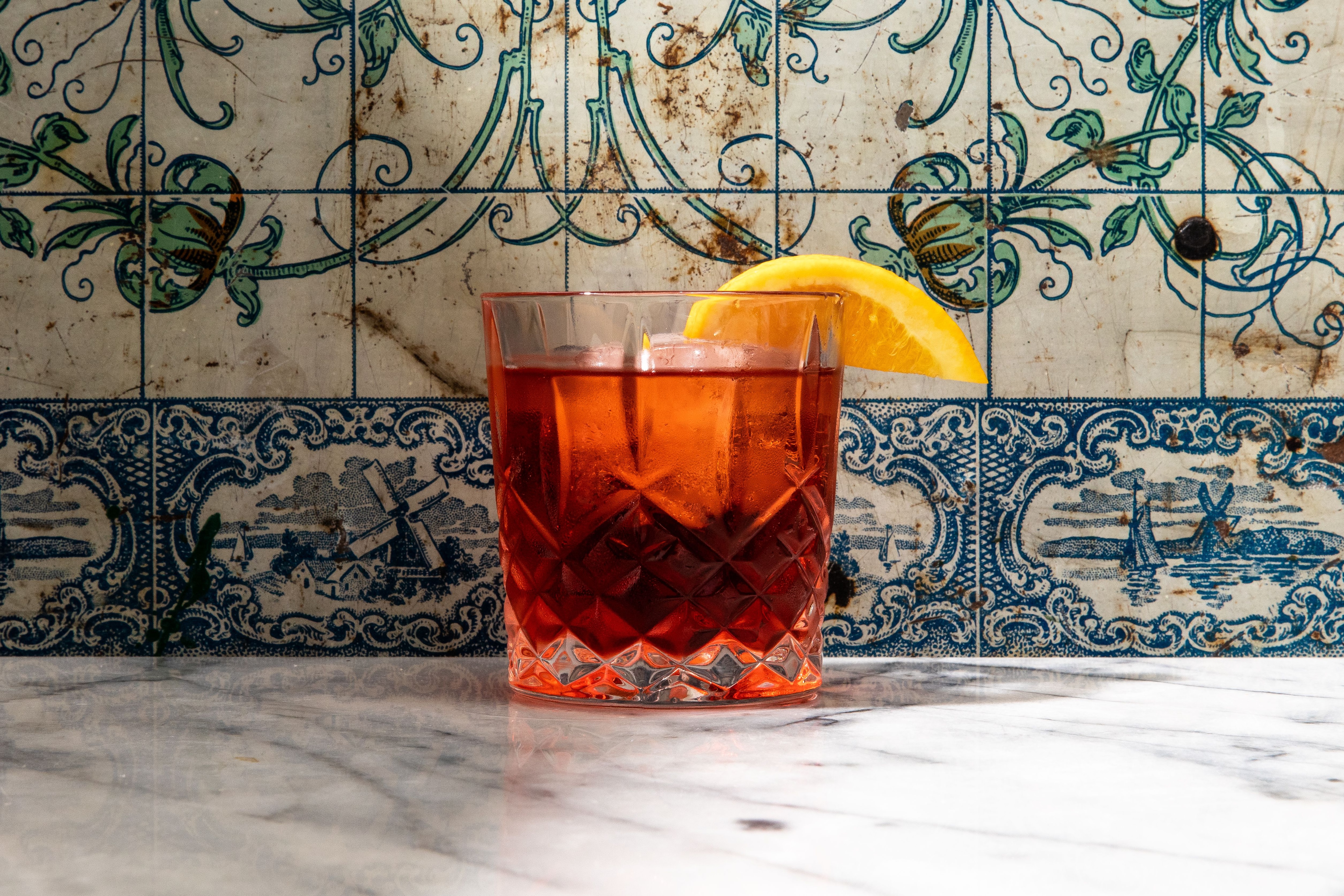 This classic cocktail was first created for Count Camillo Negroni in 1919 at Florence’s Café Casoni. Get the recipe for <a href="https://www.saveur.com/article/recipes/classic-negroni/">Classic Negroni</a>