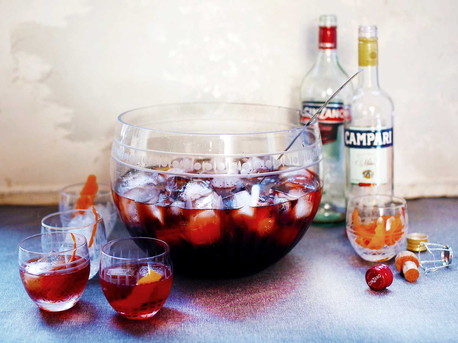 Jeffrey Morgenthaler, bar manager of <a href="http://www.clydecommon.com/">Clyde Common</a> in Portland, is known for barrel-aging cocktails and other fancy bartender tricks. But when he throws a party, he makes this lightly bitter, pop-and-pour punch that's as easy as 1-2-3. Get the recipe for <a href="https://www.saveur.com/large-batch-negroni-sbagliato-punch-recipe/">Large-Batch Negroni Sbagliato</a>