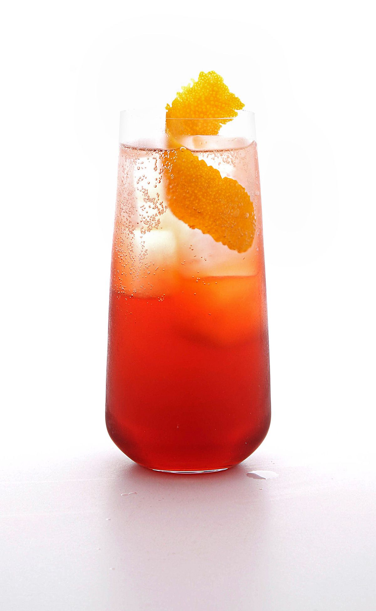 The 19th-century Italian cocktail the Milano-Torino consisted of bitter Campari and Martini sweet vermouth. It is said that American travelers preferred their apéritifs with soda water, so the Milano-Torino with soda became known as the Americano. Get the recipe for <a href="https://www.saveur.com/article/recipes/americano-cocktail/">Americano</a>