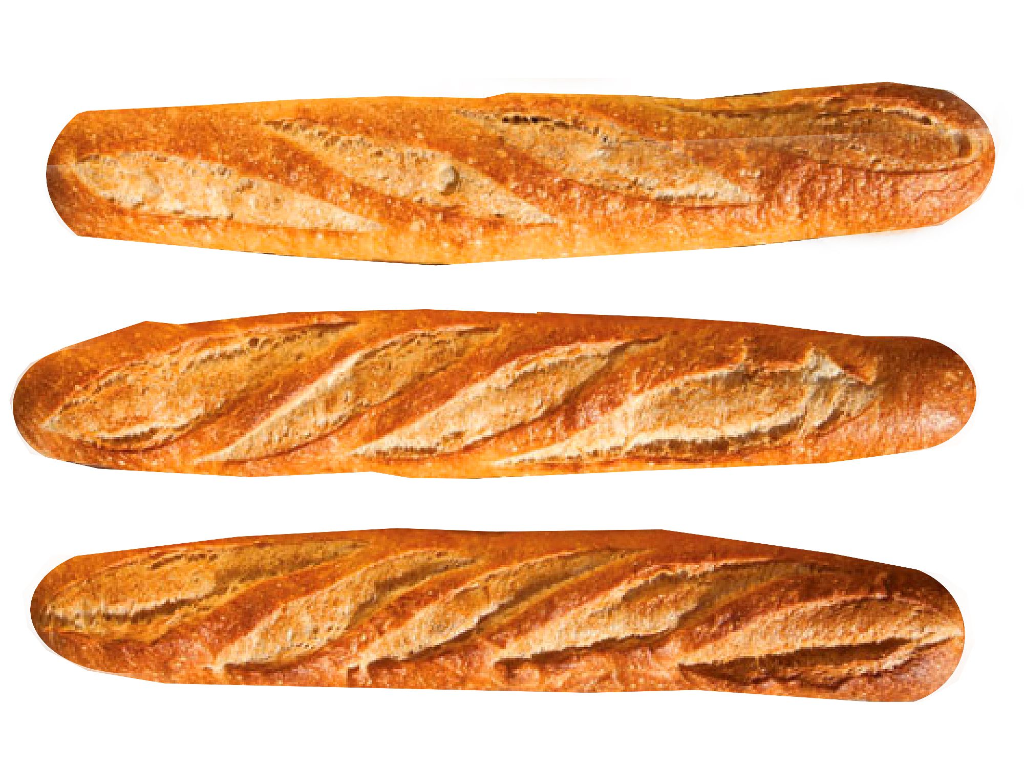 This recipe reduces the length to fit in home ovens and calls for adding ice cubes to a hot cast-iron skillet to create steam. Get the recipe for <a href="http://www.saveur.com/article/Recipes/Four-Hour-Baguette">Four-Hour Baguette</a>