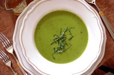 This recipe is excerpted from <a href="http://www.amazon.com/gp/product/0446557315/ref=as_li_ss_tl?ie=UTF8&amp;tag=saveur-20&amp;linkCode=as2&amp;camp=1789&amp;creative=390957&amp;creativeASIN=0446557315"><em>My Father's Daughter: Delicious, Easy Recipes Celebrating Family & Togetherness</em></a> by Gwyneth Paltrow. Get the recipe for <a href="http://www.saveur.com/article/Recipes/Cold-Pea-and-Basil-Soup">Cold Pea and Basil Soup</a>