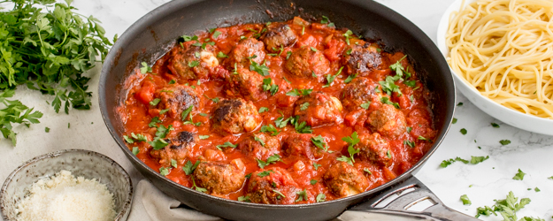 Mozzarella Stuffed Meatballs