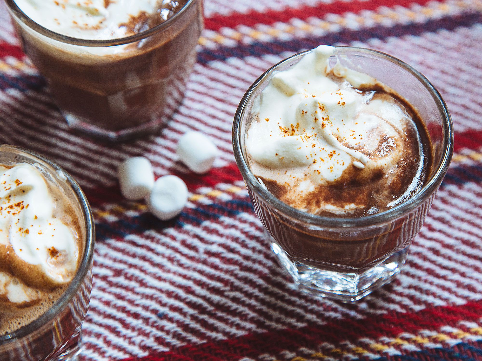 This mix goes way beyond the typical flavors with umami Chinese fermented black bean chile paste and chile powder for a spicy, savory hot cocoa that delivers a kick of heat to the back of your throat. This is one hot cocoa that doesn't taste like anything else you've ever tried. Get the recipe for <a href="http://www.saveur.com/spicy-hot-chocolate-recipe">Spicy Hot Chocolate</a>