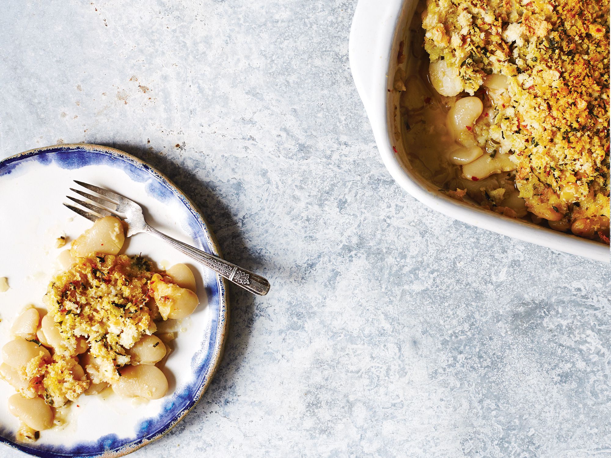 Think of this gratin as a meatless cassoulet, meant to accompany a roast, or as a stand alone, next to a tartly-dressed green salad. Get the recipe for <a href="http://www.saveur.com/lima-bean-gratin-with-herbed-bread-crumbs-recipe">Lima Bean Gratin with Herbed Bread Crumbs</a>
