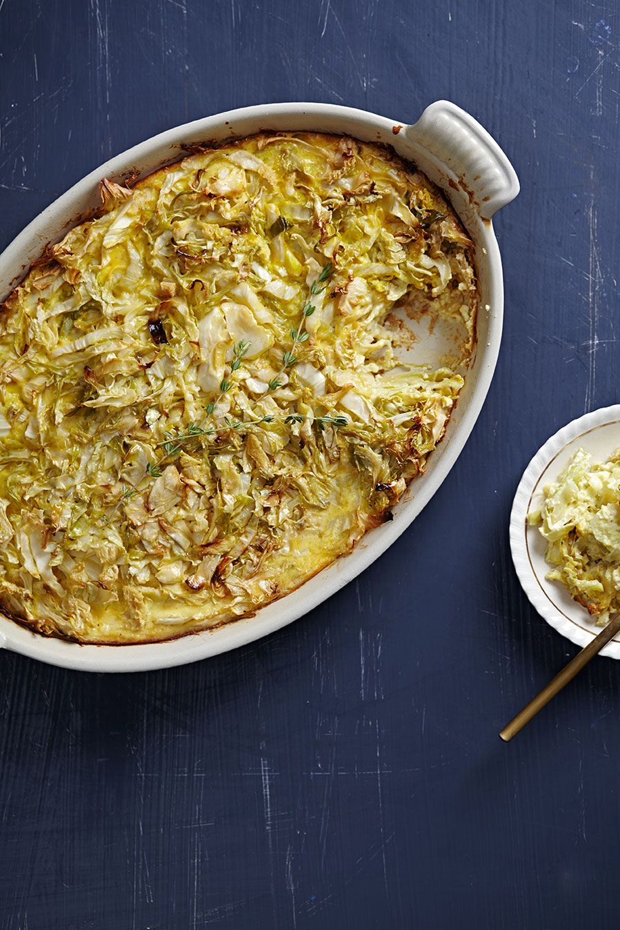 Coleslaw gets a makeover as a filling and hearty casserole that test kitchen assistant Sarah Ruth Maier grew up eating at family functions. Get the recipe for <a href="https://www.saveur.com/article/recipes/van-valkenburg-hot-slaw/">Van Valkenberg Hot Slaw</a>