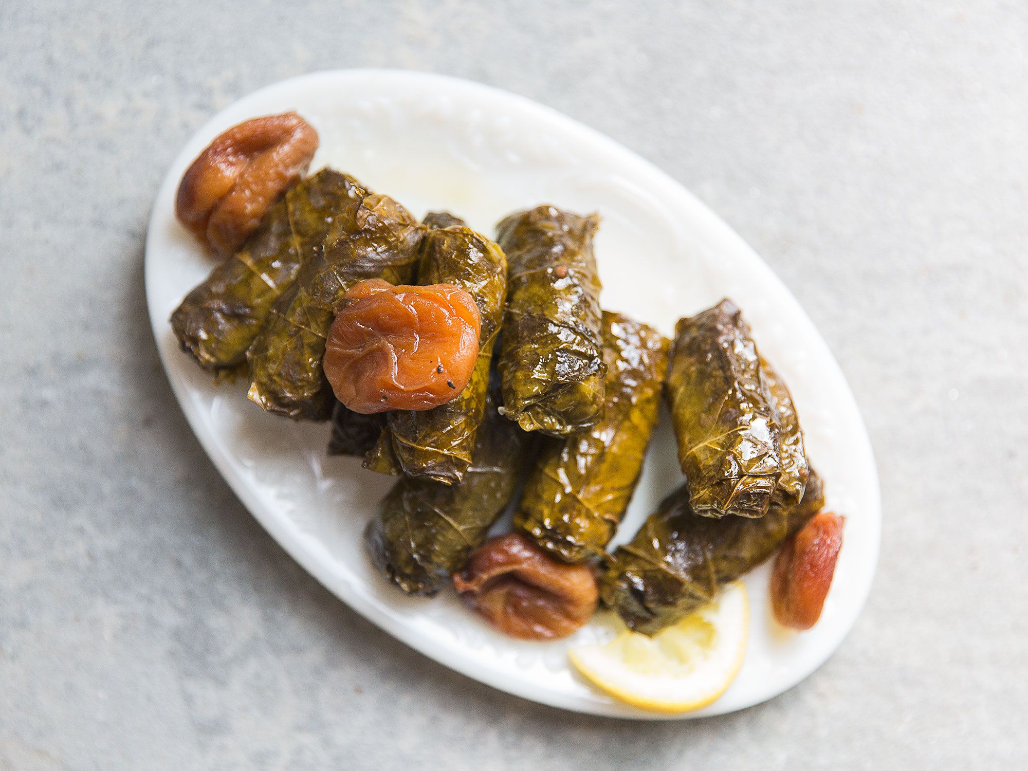 In the Syrian Jewish kitchen, this Middle Eastern basic gets a sweet-and-sour spin. Get the recipe for <a href="https://www.saveur.com/beef-dolma-with-apricots-tamarinds-recipe">Beef Dolmas with Apricots and Tamarind</a>