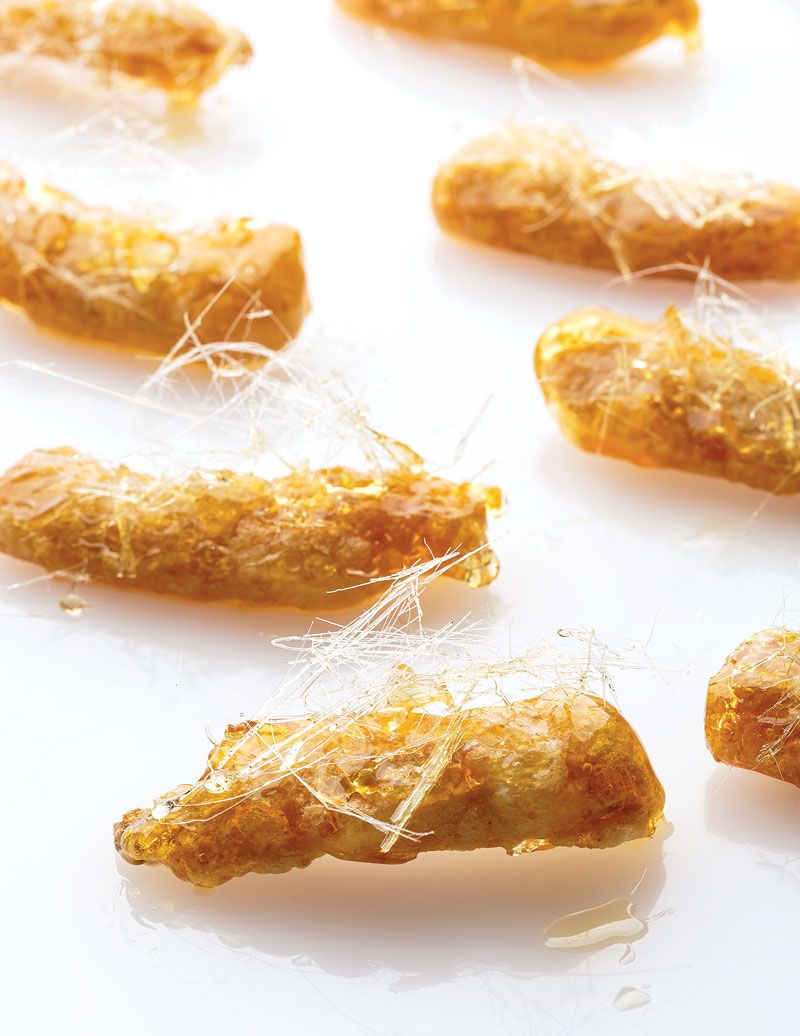 Inspired by a dessert from Beijing's China Club restaurant, chef and restaurateur Cecilia Chiang coats fried bananas in a thin, delicate shell of caramel. Get the recipe for <a href="https://www.saveur.com/article/recipes/glaceed-bananas/">Glacéed Bananas</a>