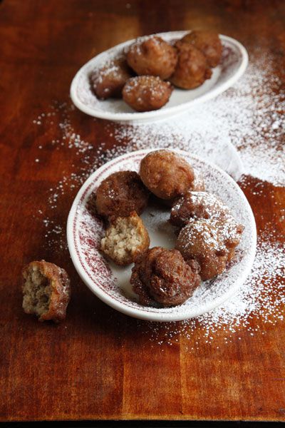 These sweet fried rice fritters are a traditional New Orleans treat. Get the recipe for <a href="https://www.saveur.com/article/Recipes/Saveur-100-2011-Calas-Fried-Rice-Fritters/">Calas (Fried Rice Fritters)</a>