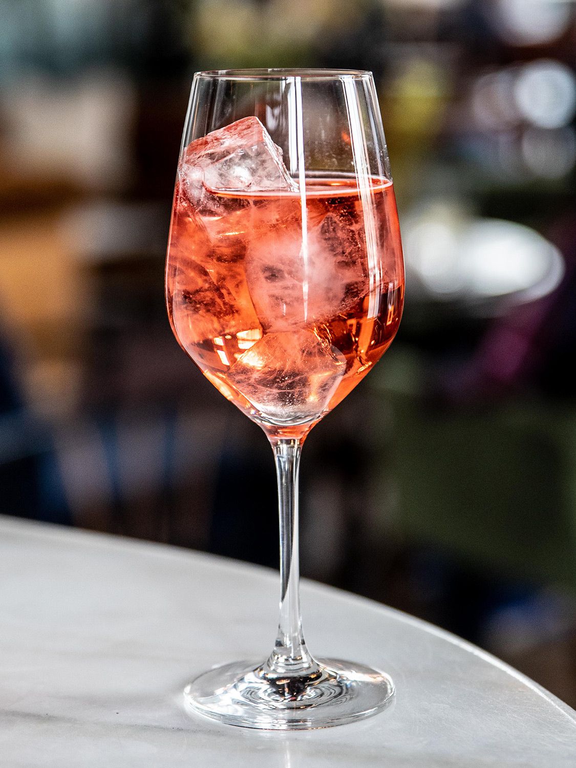 Homemade raspberry syrup makes a wonderful foil for aromatic rhubarb liqueur and bitter Campari in this spritz. Get the recipe for <a href="https://www.saveur.com/raspberry-rhubarb-spritz-recipe/">Raspberry-Rhubarb Spritz</a>