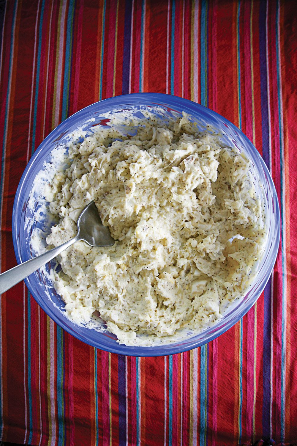 A healthy dose of celery seeds and sharp Dijon mustard add a kick to this mashed potato and egg salad. Get the recipe for<a href="http://www.saveur.com/article/Recipes/Judes-Perfect-Potato-Salad">Jude's Perfect Potato Salad</a>